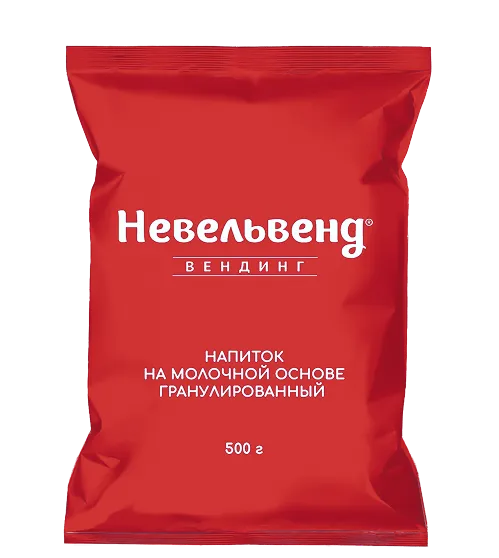Сухой гранулированный быстрорастворимый напиток на молочной основе со вкусом «Гранулированные СЛИВКИ 25 %» «НЕВЕЛЬВЕНД®» ВЕНДИНГ