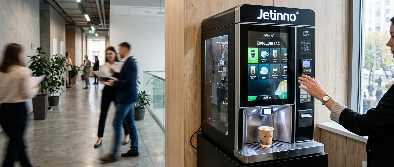 Вендинговый кофейный автомат Jetinno