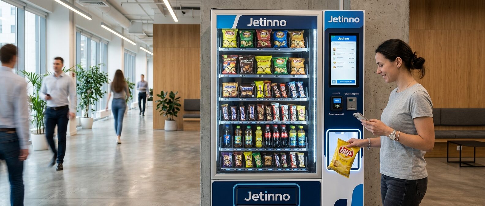 Вендинговый снековый автомат Jetinno